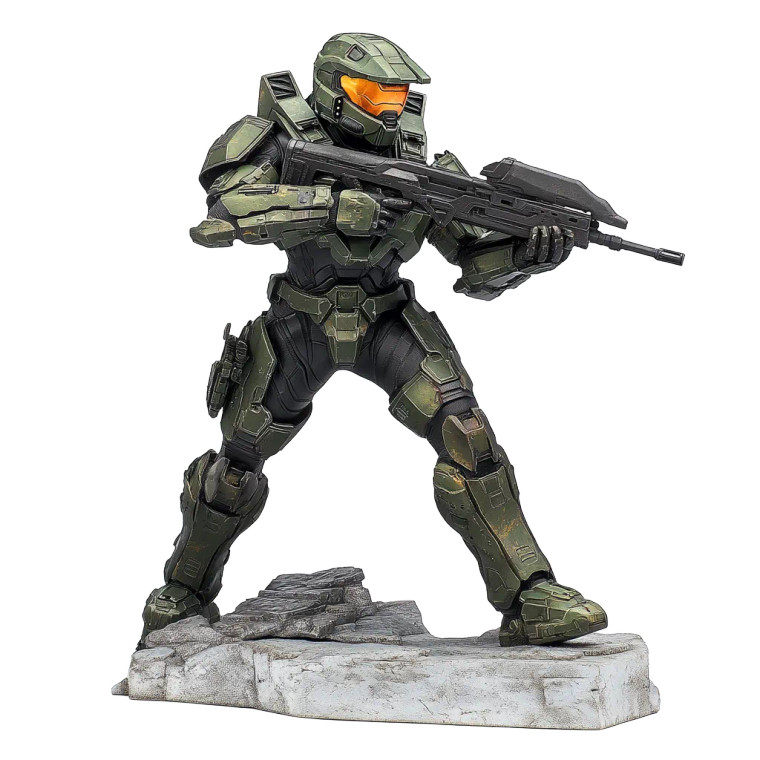 Halo Sergeant Officer Vinyl Car Decal Sticker – Waterproof & UV-Resistant 8"