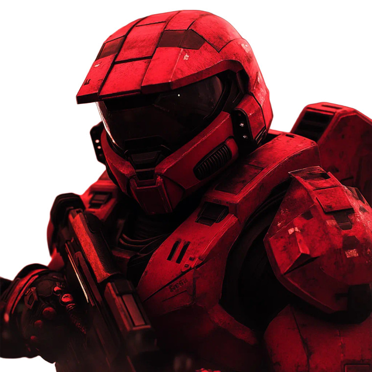 Spartan Gamer Profile Vinyl Car Decal Sticker – Waterproof & UV-Resistant 8"