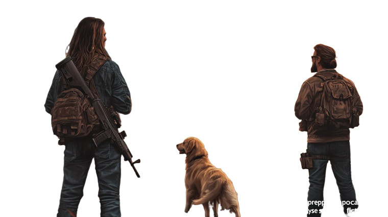 Postapocalypse Survival Fiction Vinyl Car Decal Sticker – Waterproof & UV-Resistant 8"
