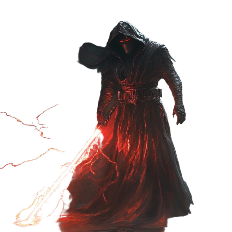 Sith Lord V3 Vinyl Car Decal Sticker – Waterproof & UV-Resistant 8"