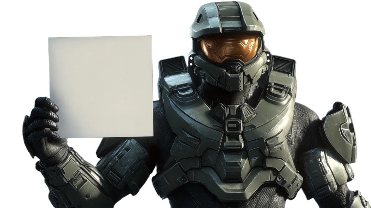 Master Chief Sign Vinyl Car Decal Sticker – Waterproof & UV-Resistant 8"