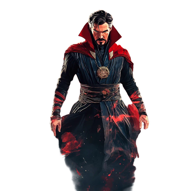 Dr. Strange Poster Vinyl Car Decal Sticker – Waterproof & UV-Resistant 8"