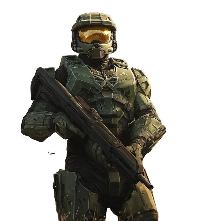 Master Chief'S Civil War Vinyl Car Decal Sticker – Waterproof & UV-Resistant 8"