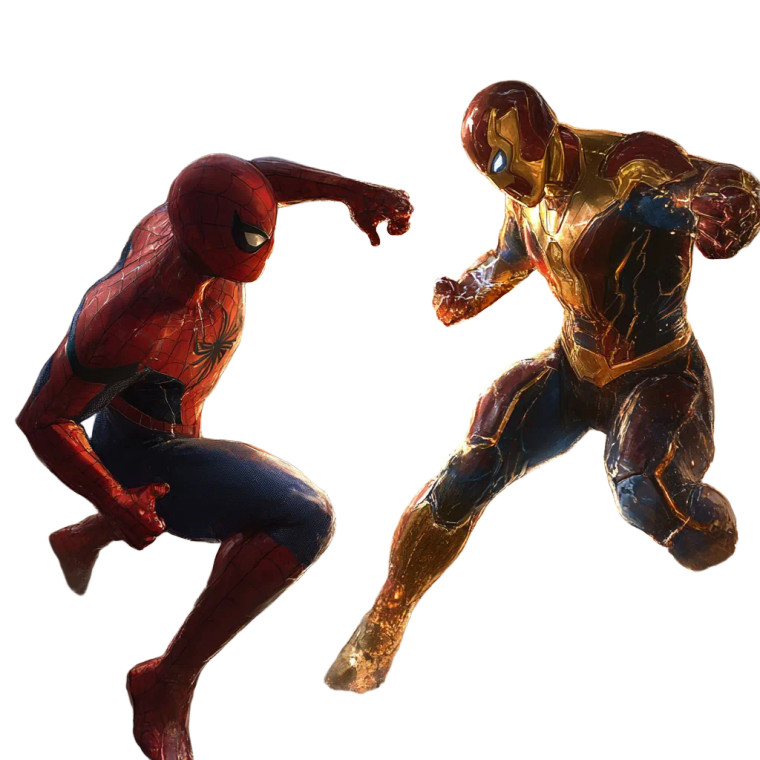 Superheroes Clash V3 Vinyl Car Decal Sticker – Waterproof & UV-Resistant 8"