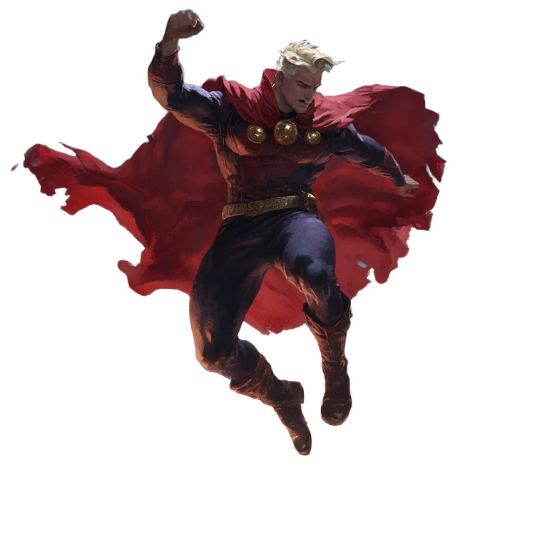 Homelander-Like Character Vinyl Car Decal Sticker – Waterproof & UV-Resistant 8"