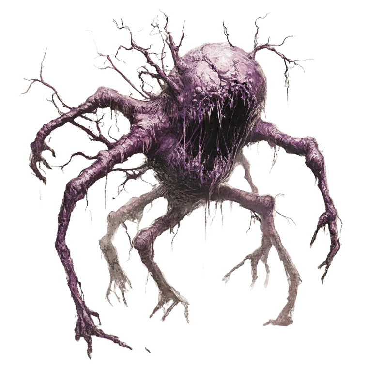 Horror Blob Creature Vinyl Car Decal Sticker – Waterproof & UV-Resistant 8"