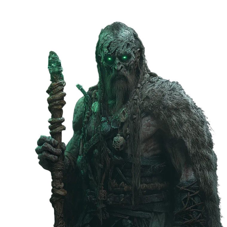 Undead Viking Warrior Vinyl Car Decal Sticker – Waterproof & UV-Resistant 8"