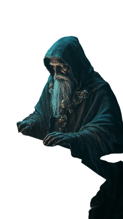 Evil Wizard Computing Vinyl Car Decal Sticker – Waterproof & UV-Resistant 8"