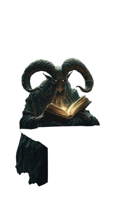 Sinister Shadowy Creature Vinyl Car Decal Sticker – Waterproof & UV-Resistant 8"