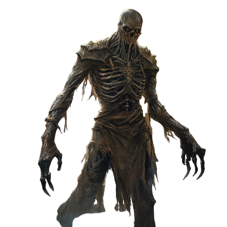 Skyrim Draugr Deathlord Vinyl Car Decal Sticker – Waterproof & UV-Resistant 8"