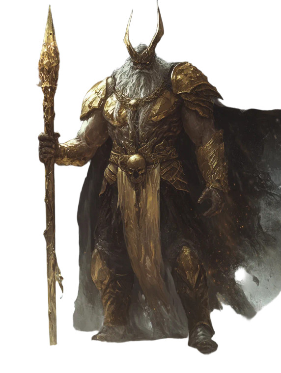 Odin Mechanized God Vinyl Car Decal Sticker – Waterproof & UV-Resistant 8"