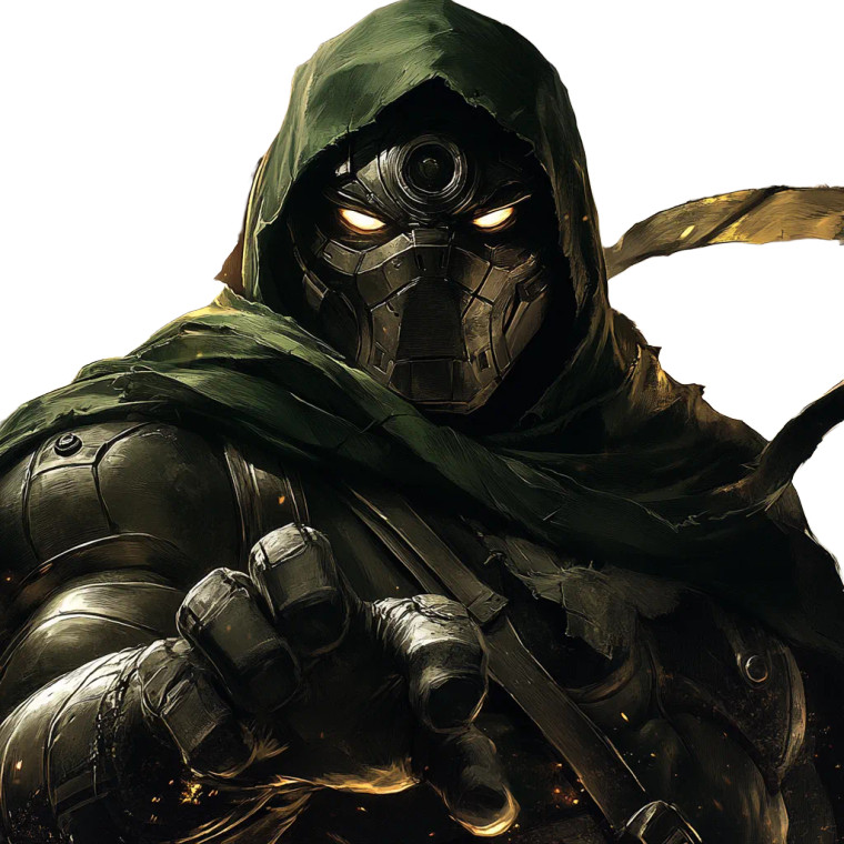 Dr. Doom Fight Vinyl Car Decal Sticker – Waterproof & UV-Resistant 8"