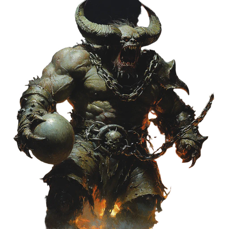 Armored Demon Vinyl Car Decal Sticker – Waterproof & UV-Resistant 8"