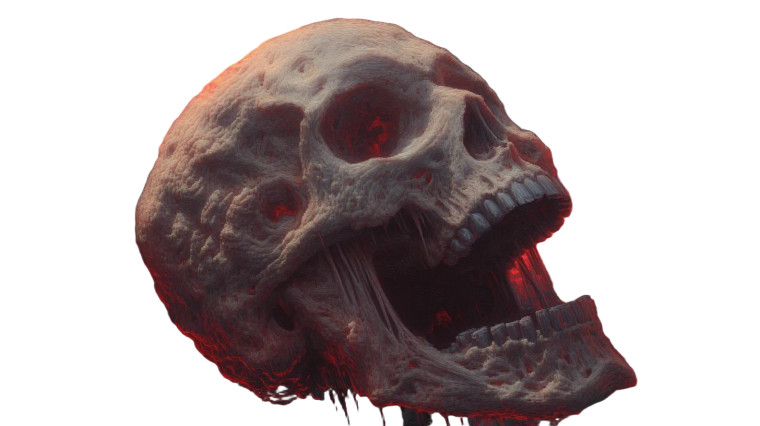 Cyberpunk Monster Glitch Vinyl Car Decal Sticker – Waterproof & UV-Resistant 8"