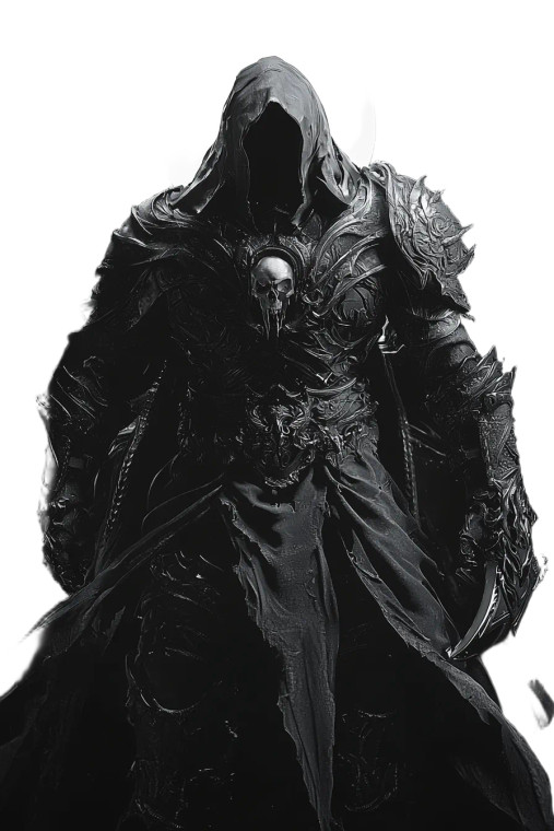 Primordial Dark Reaper Vinyl Car Decal Sticker – Waterproof & UV-Resistant 8"