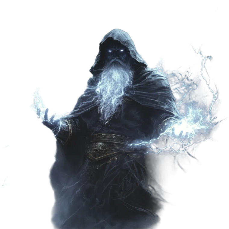 Celestial Harbinger Zeus Vinyl Car Decal Sticker – Waterproof & UV-Resistant 8"