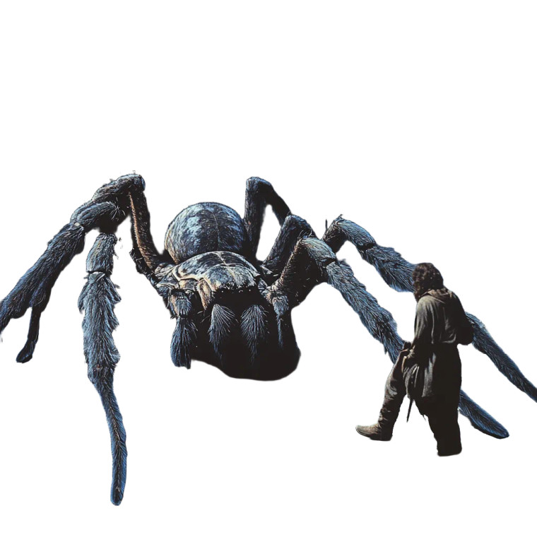 Giant Wolf Ambush Vinyl Car Decal Sticker – Waterproof & UV-Resistant 8"