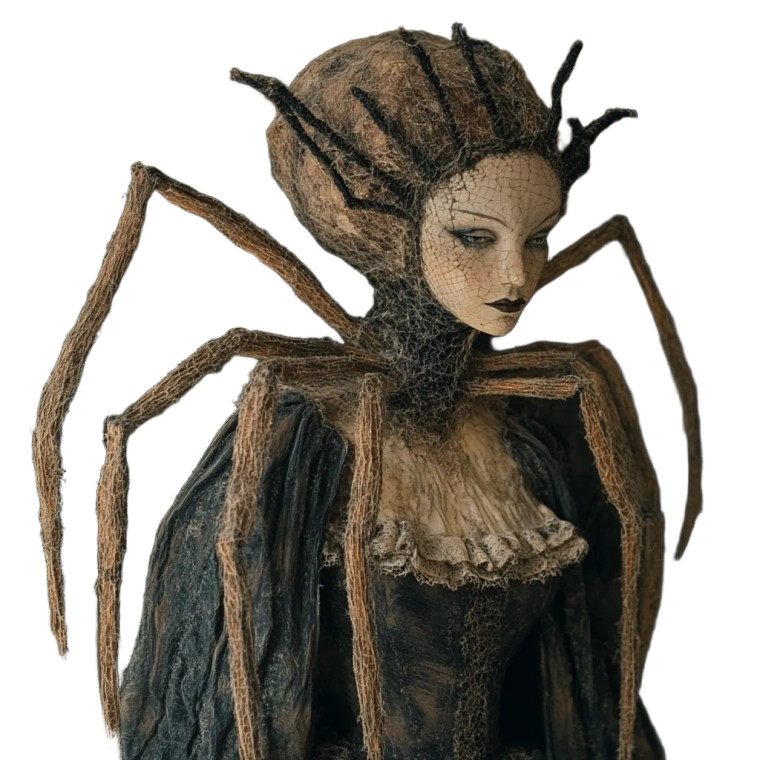 Arachne Vinyl Car Decal Sticker – Waterproof & UV-Resistant 8"