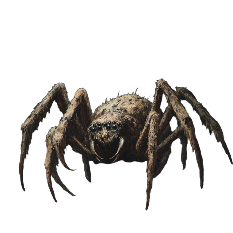 Katyid Spider Vinyl Car Decal Sticker – Waterproof & UV-Resistant 8"