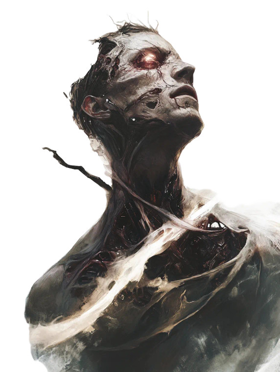 Legendary Transhuman Figure Vinyl Car Decal Sticker – Waterproof & UV-Resistant 8"