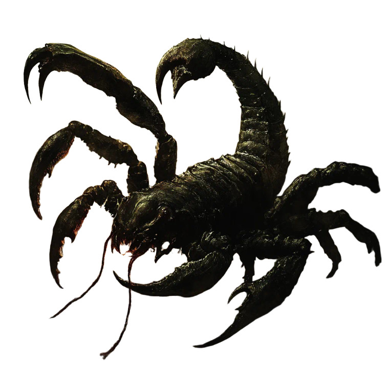 Fantasy Scorpion Vinyl Car Decal Sticker – Waterproof & UV-Resistant 8"