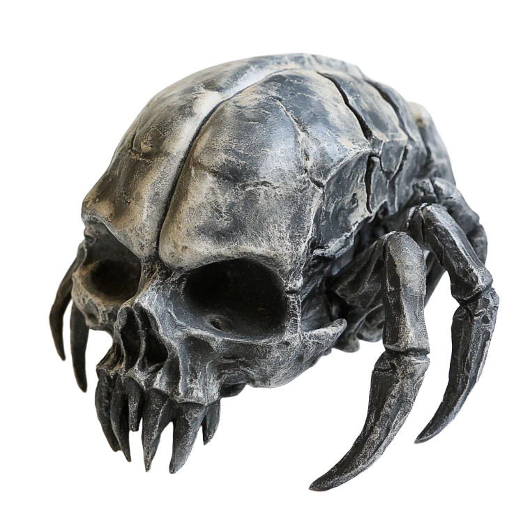 Scorpion Skull Head Vinyl Car Decal Sticker – Waterproof & UV-Resistant 8"