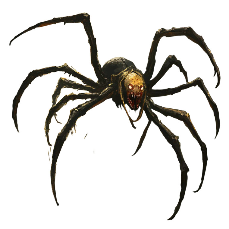 Spider Monster Woman Vinyl Car Decal Sticker – Waterproof & UV-Resistant 8"