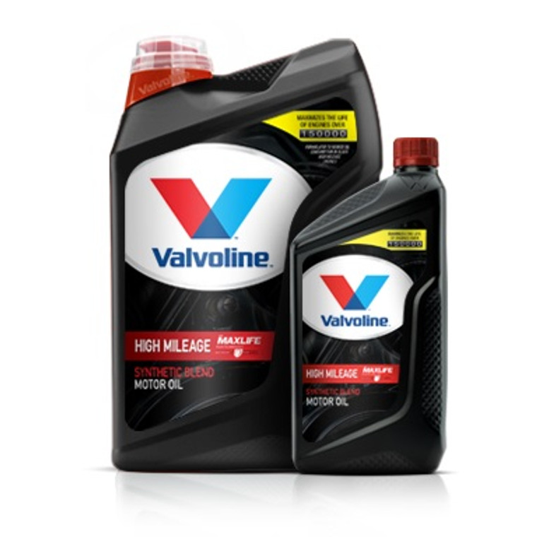 Valvoline MaxLife SAE 5W-20 Synthetic Blend Oil - High-Grade Additives, Outstanding Protection | Universal Motor Oil - 1 Quart Bottle