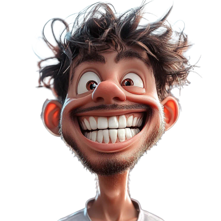 Inspirational Cartoon Vinyl Car Decal Sticker – Waterproof & UV-Resistant 8"