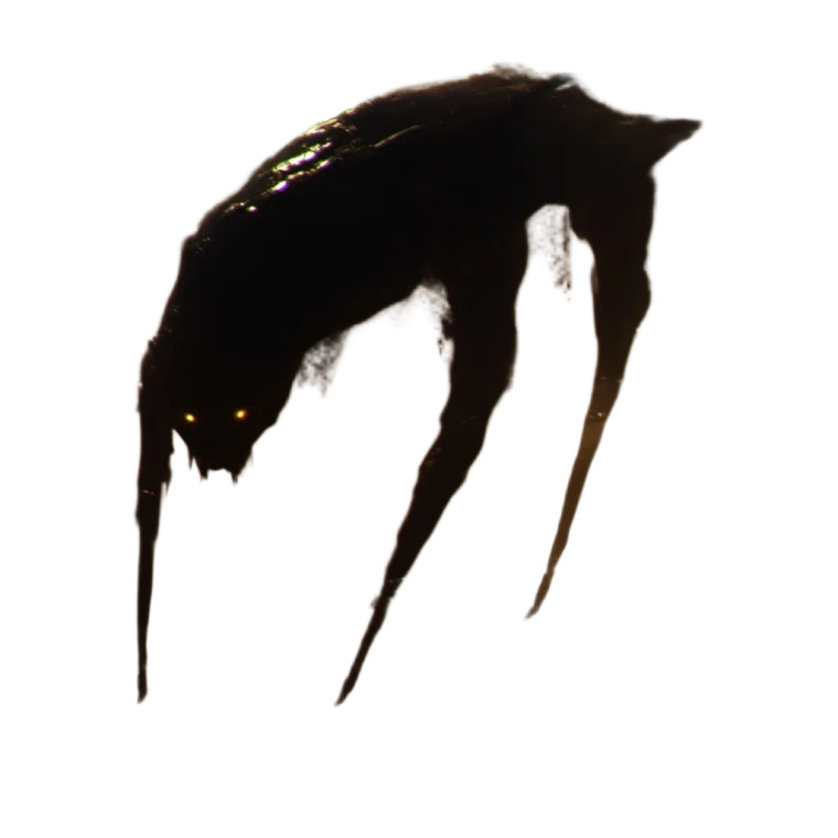 Desert Spine Monster Vinyl Car Decal Sticker – Waterproof & UV-Resistant 8"