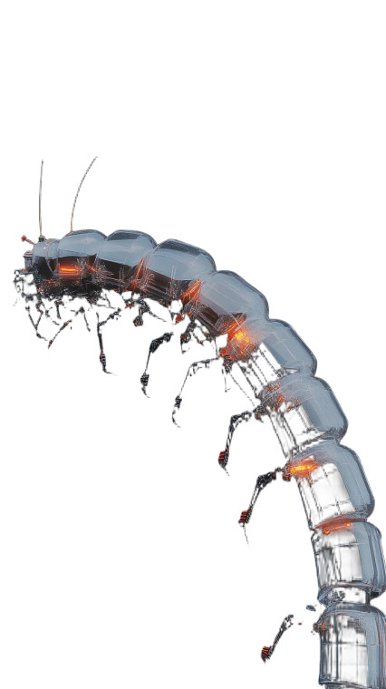 Robotic Weevil Concept Vinyl Car Decal Sticker – Waterproof & UV-Resistant 8"