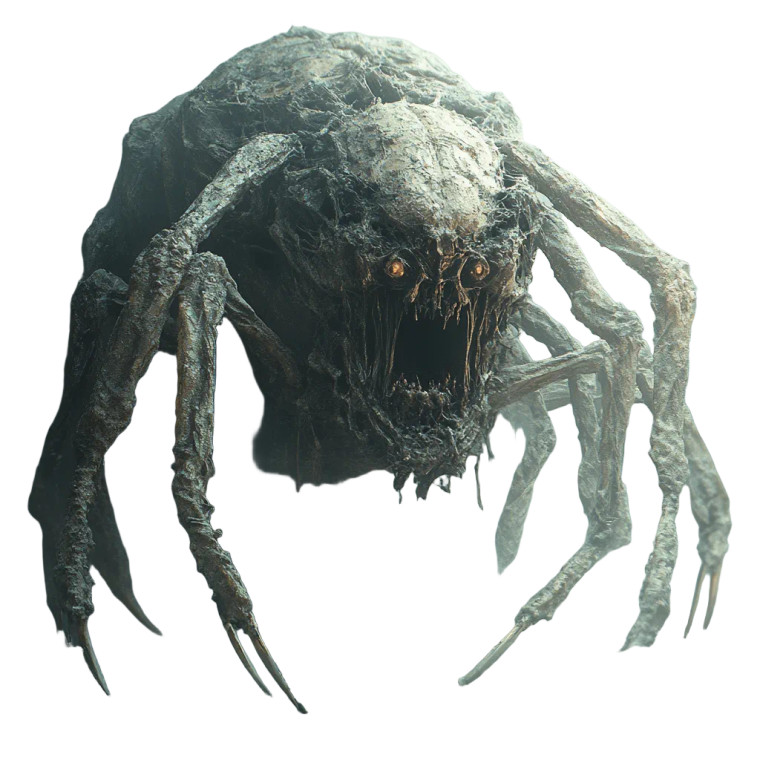 Six-Legged Monster Vinyl Car Decal Sticker – Waterproof & UV-Resistant 8"