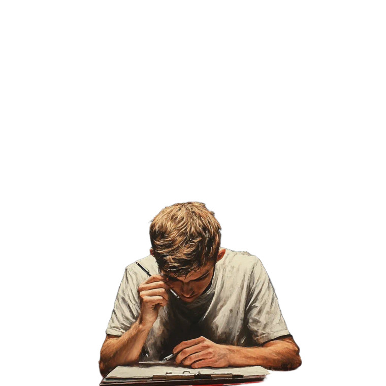 Distracted Student Demons Vinyl Car Decal Sticker – Waterproof & UV-Resistant 8"