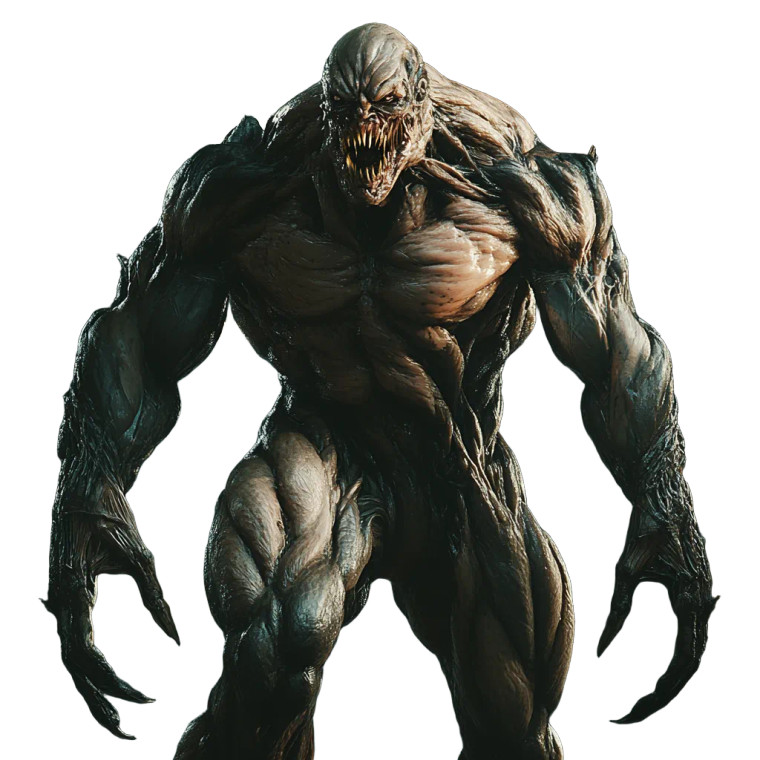 Big Monster V2 Vinyl Car Decal Sticker – Waterproof & UV-Resistant 8"