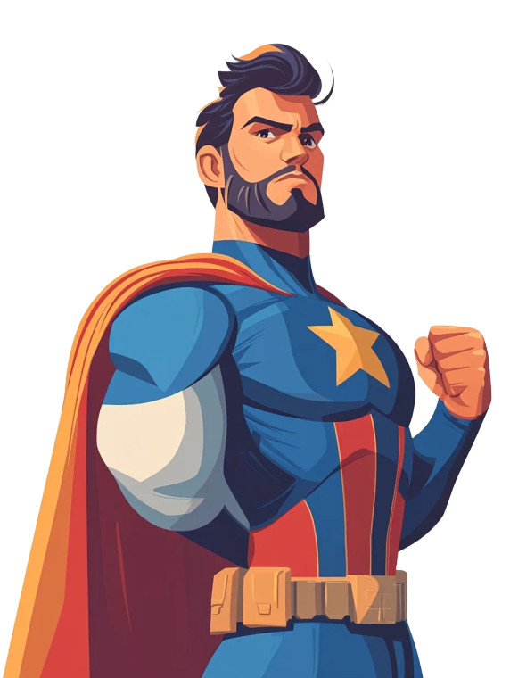 Heroic Shield Warrior Vinyl Car Decal Sticker – Waterproof & UV-Resistant 8"