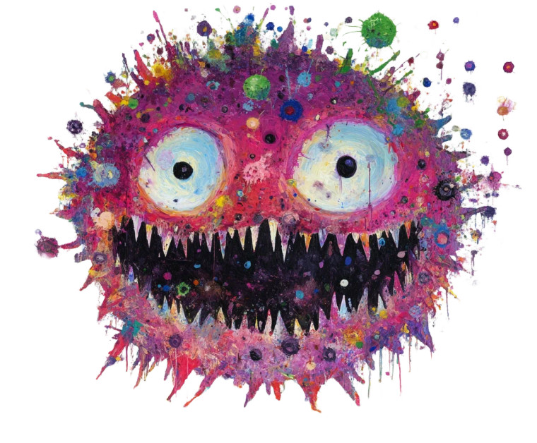 Pal World Monster Vinyl Car Decal Sticker – Waterproof & UV-Resistant 8"