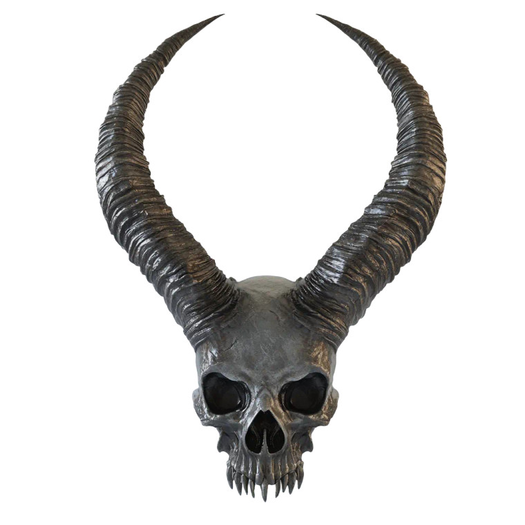 3D Horns Vinyl Car Decal Sticker – Waterproof & UV-Resistant 8"