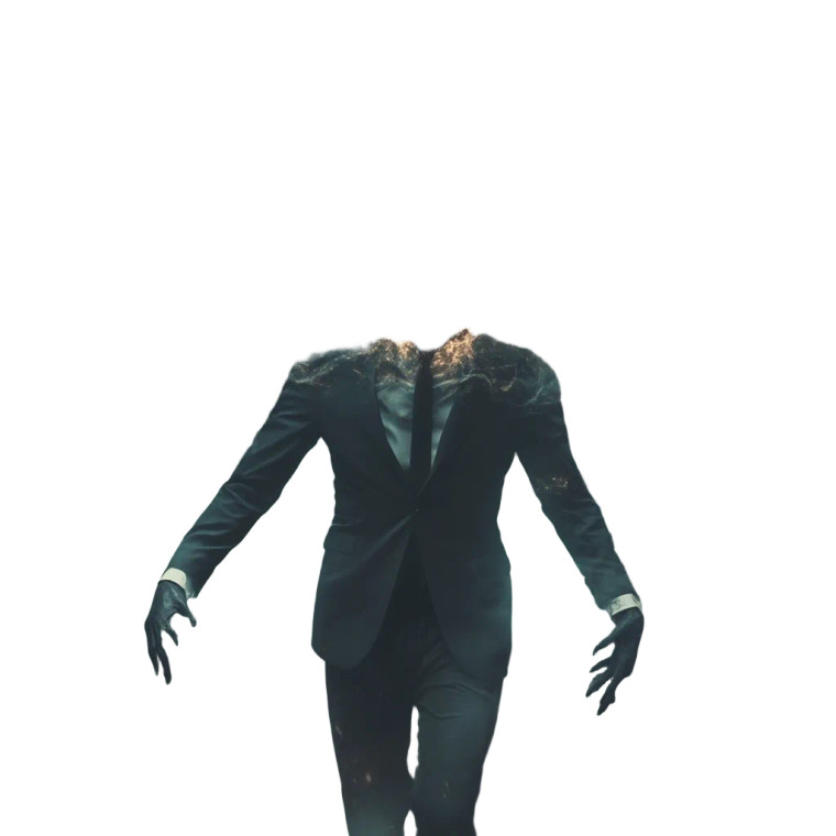 Void Demon Emergence Vinyl Car Decal Sticker – Waterproof & UV-Resistant 8"