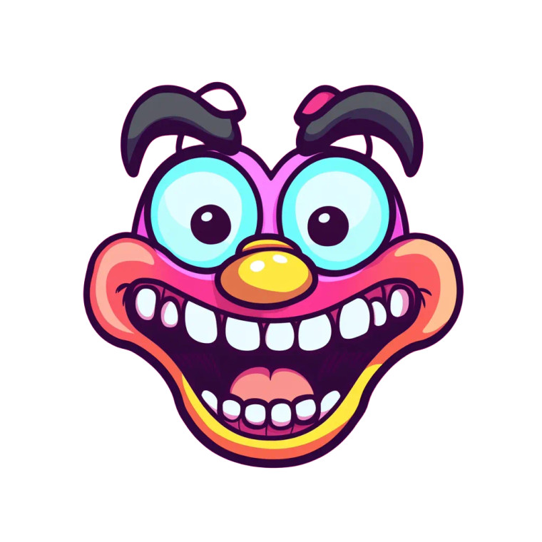 Funny Videos Logo Vinyl Car Decal Sticker – Waterproof & UV-Resistant 8"