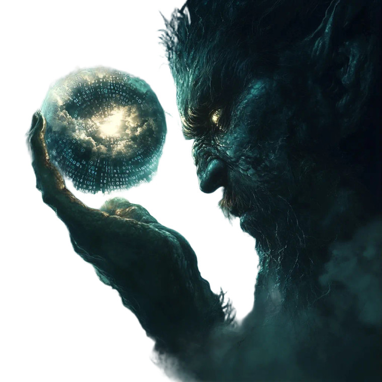 Digital Demon Vinyl Car Decal Sticker – Waterproof & UV-Resistant 8"