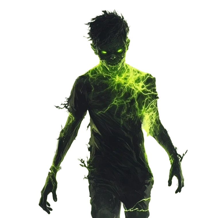 Ghostly Teen Wraith Vinyl Car Decal Sticker – Waterproof & UV-Resistant 8"