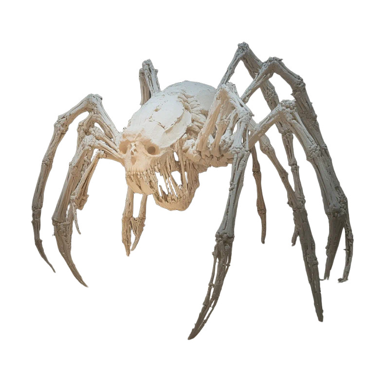 Bone Spider V2 Vinyl Car Decal Sticker – Waterproof & UV-Resistant 8"