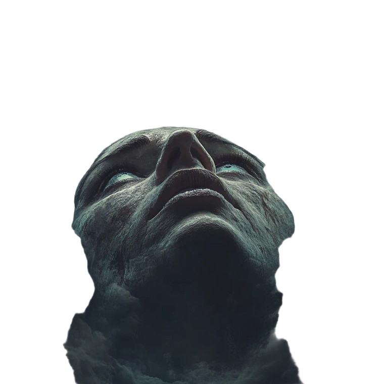 Grieving Soul'S Gaze Vinyl Car Decal Sticker – Waterproof & UV-Resistant 8"