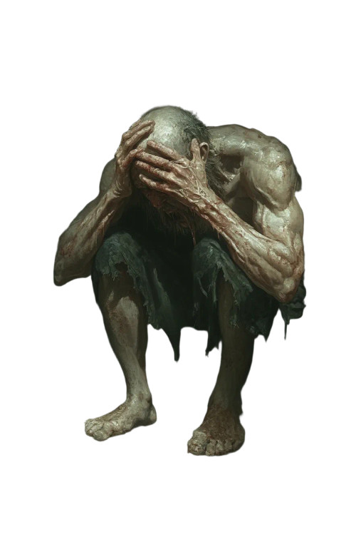 Frightened Frail Imp Vinyl Car Decal Sticker – Waterproof & UV-Resistant 8"