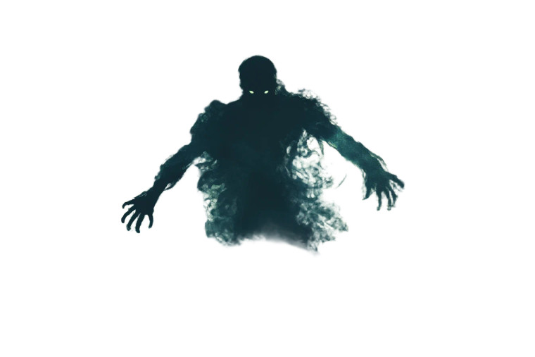 Shadow Ghost Attack Vinyl Car Decal Sticker – Waterproof & UV-Resistant 8"