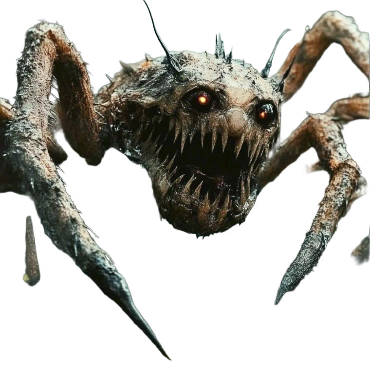 Strange Scary Creature Vinyl Car Decal Sticker – Waterproof & UV-Resistant 8"