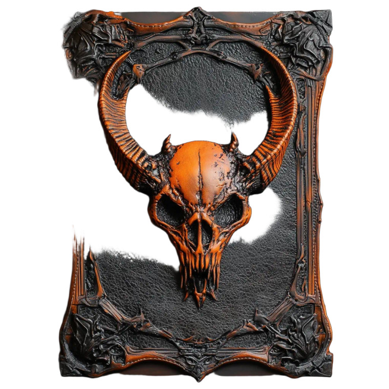 Tribal Armor Totem Vinyl Car Decal Sticker – Waterproof & UV-Resistant 8"