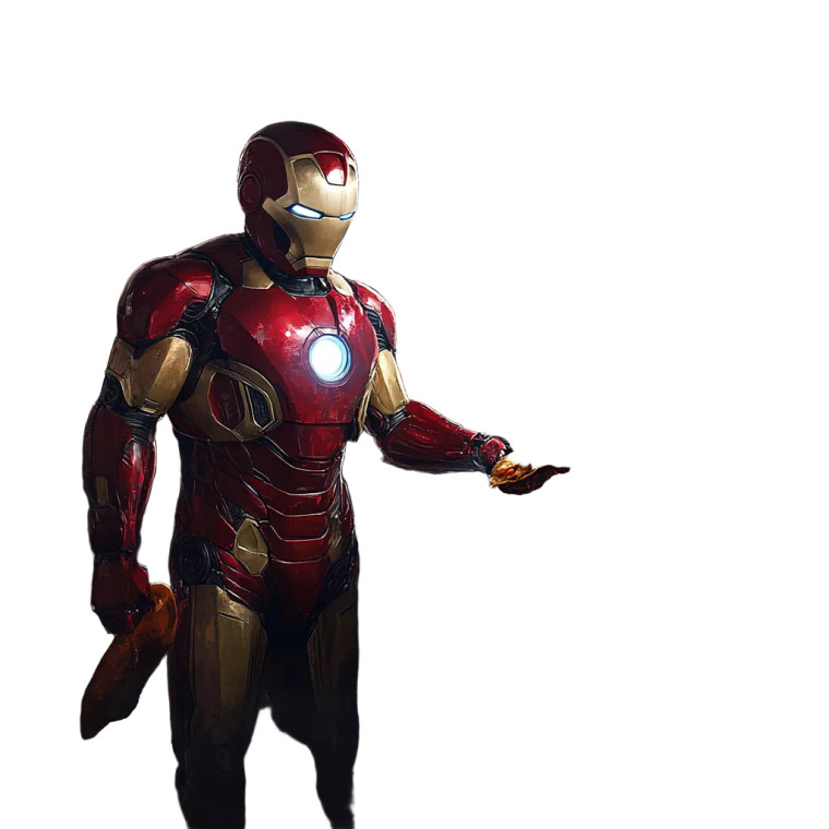 Ironman Selling Tacos Vinyl Car Decal Sticker – Waterproof & UV-Resistant 8"