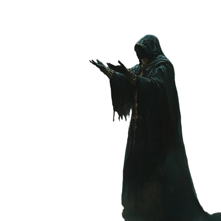 Dark Sorceror Casting Vinyl Car Decal Sticker – Waterproof & UV-Resistant 8"