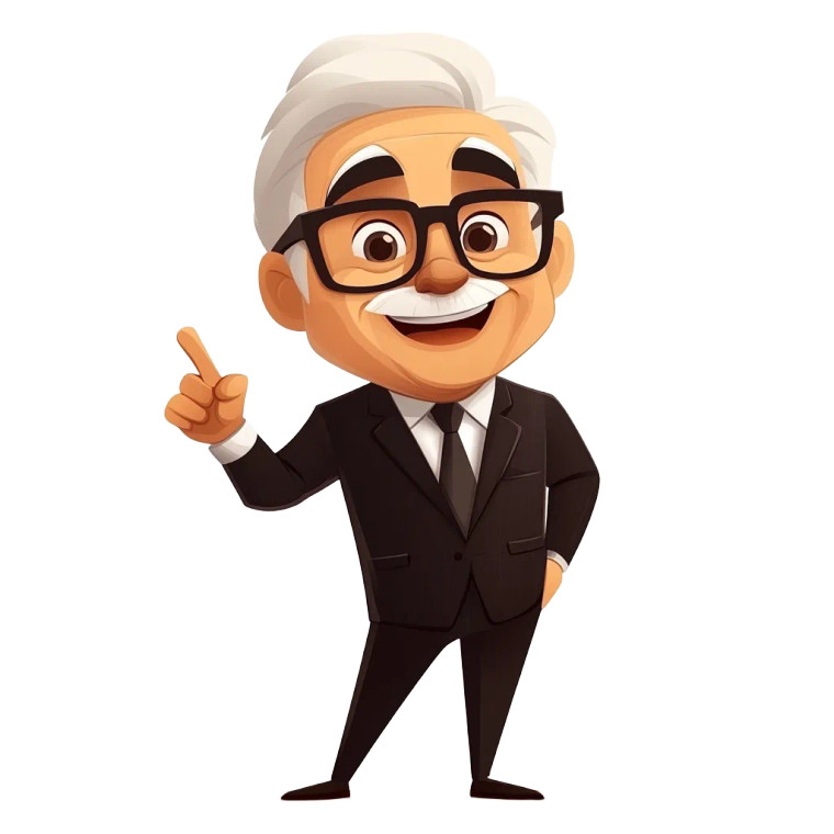 Quiz Show Host Vinyl Car Decal Sticker – Waterproof & UV-Resistant 8"